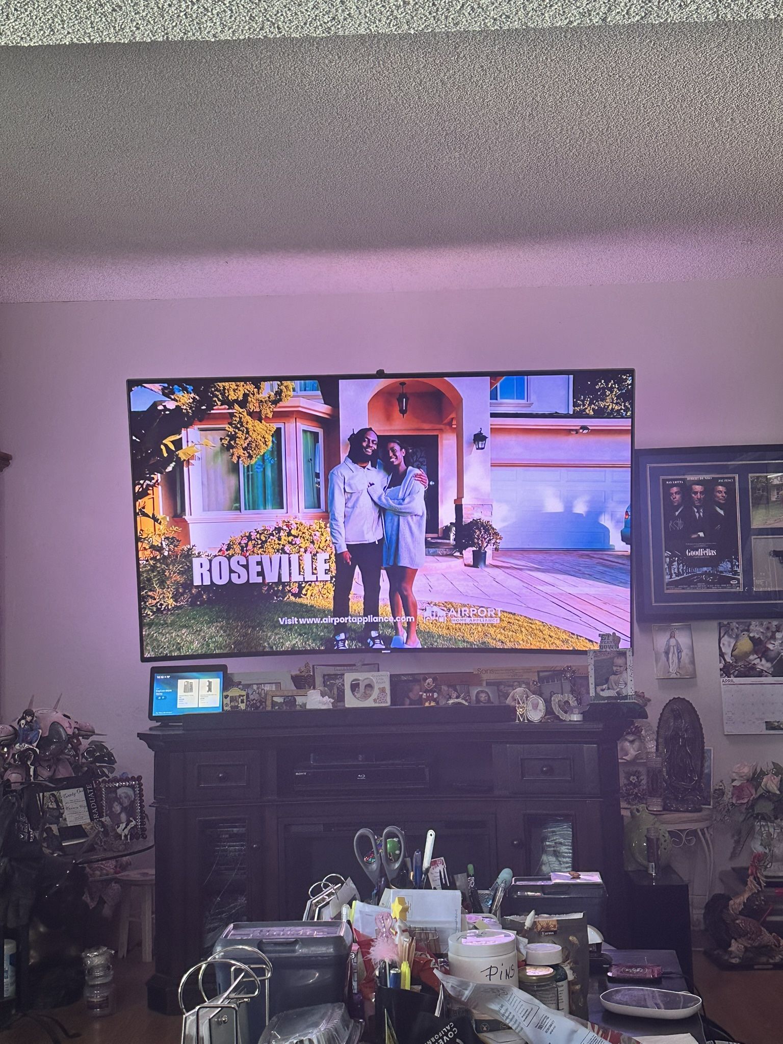 Samsung 78” Curved 4K HDTV – $100