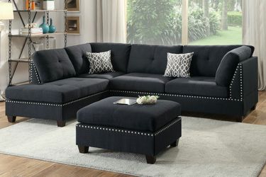 BRAND NEW SECTIONAL SOFA PLUS FREE OTTOMAN