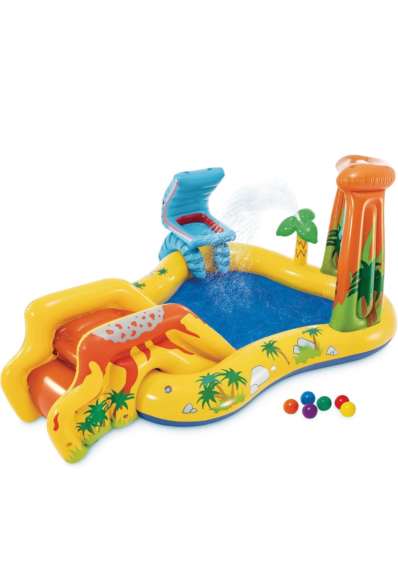 Used Inflatable Intex Dino Pool