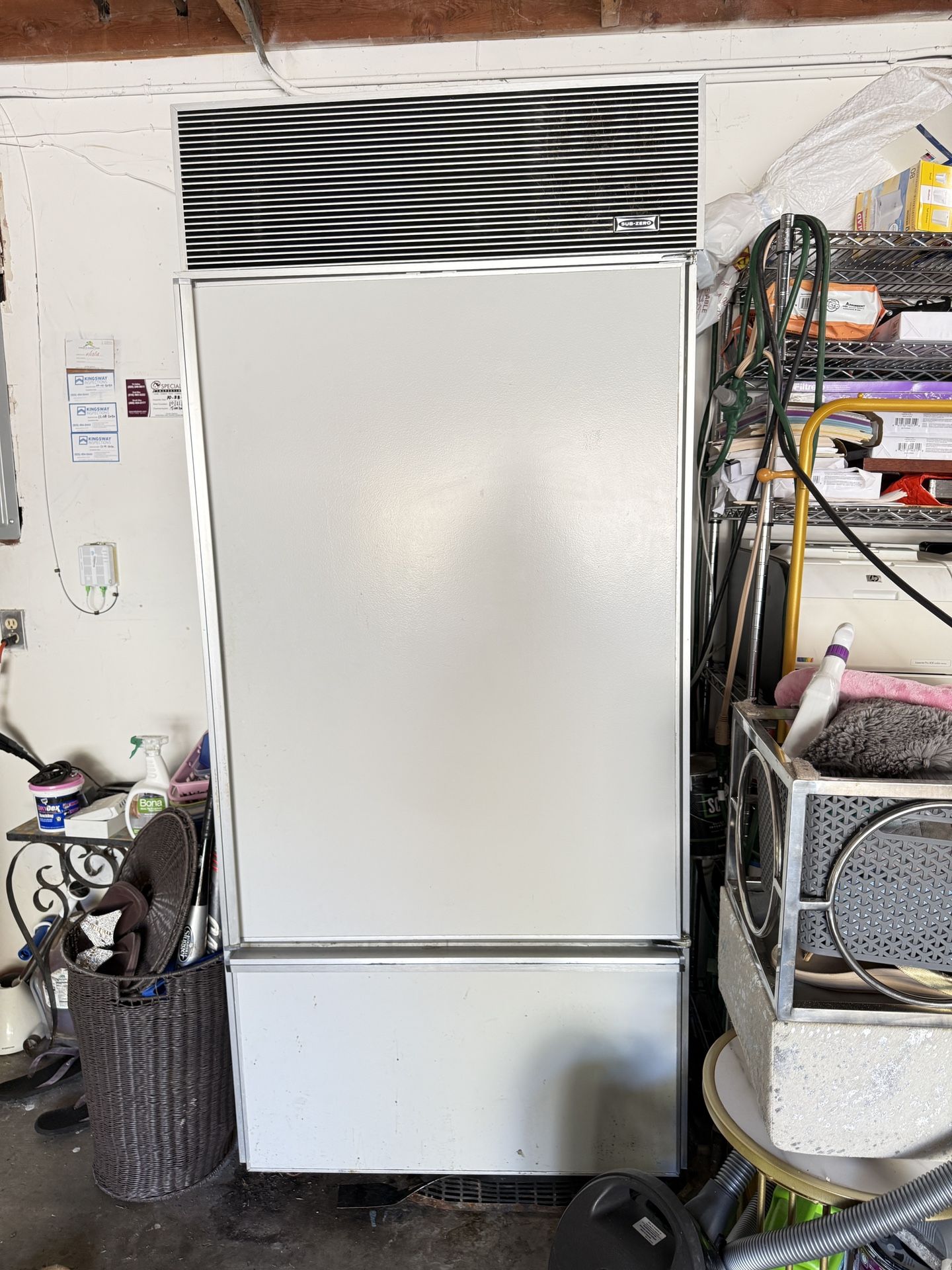 Sub-Zero Refrigerator 20+ Years Old In Great Working Condition