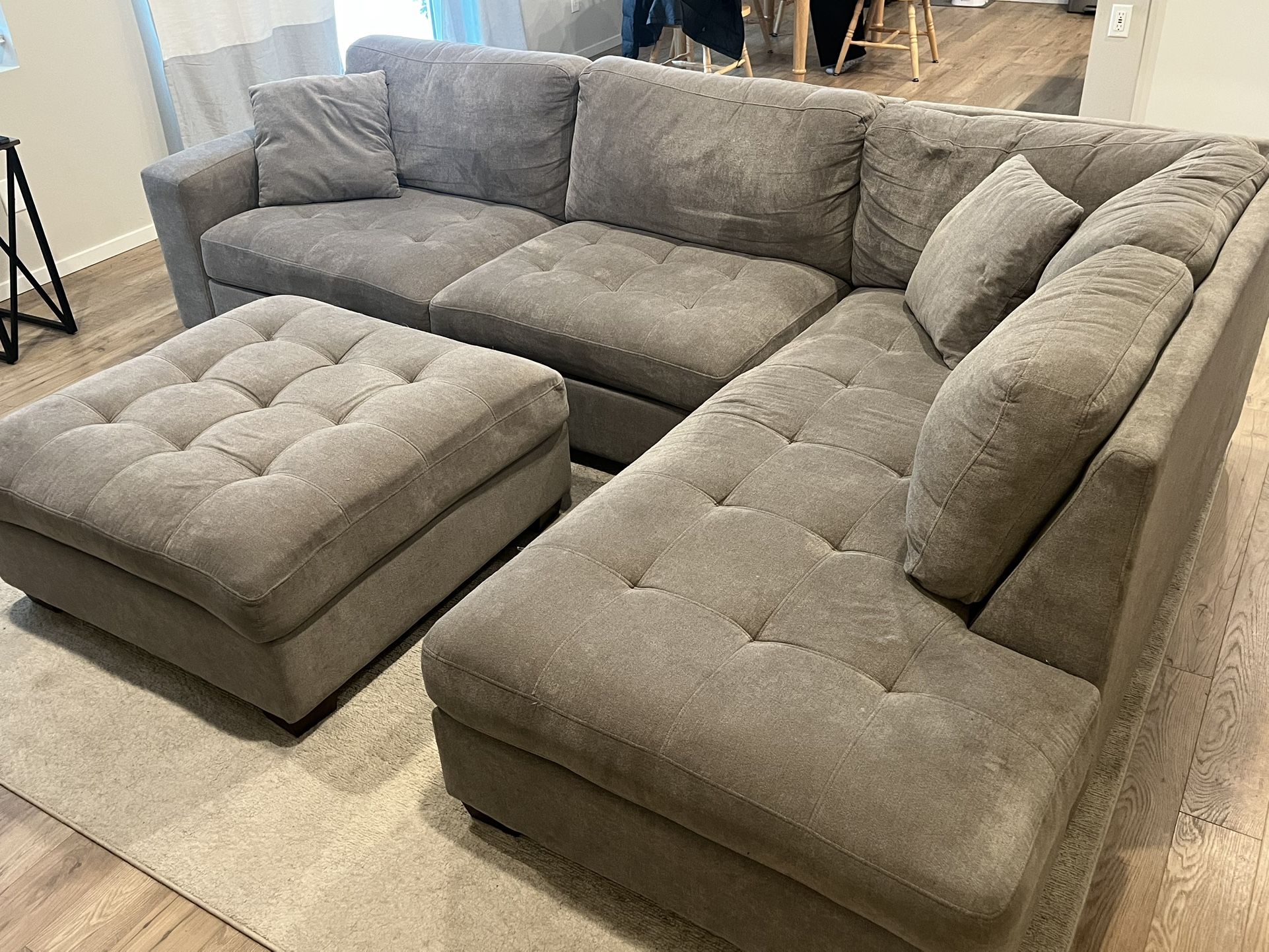 Gray Sectional Couch
