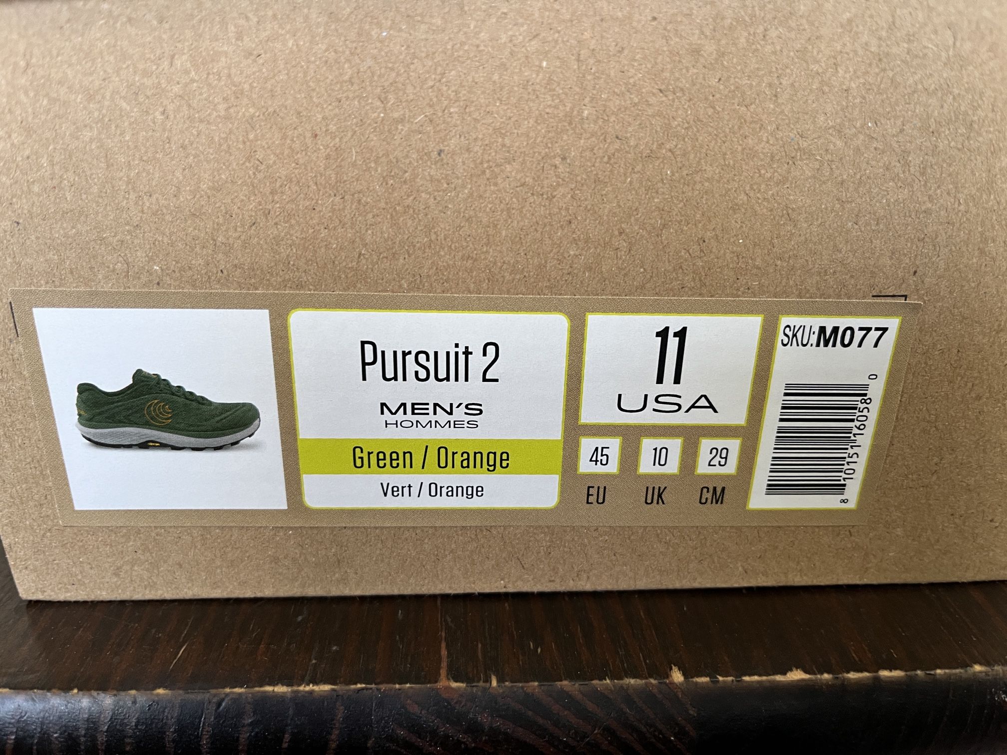 Topo Pursuit Men's 11 Trail Running Shoes