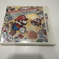 Nintendo 3DS -  Paper Mario Sticker Star     