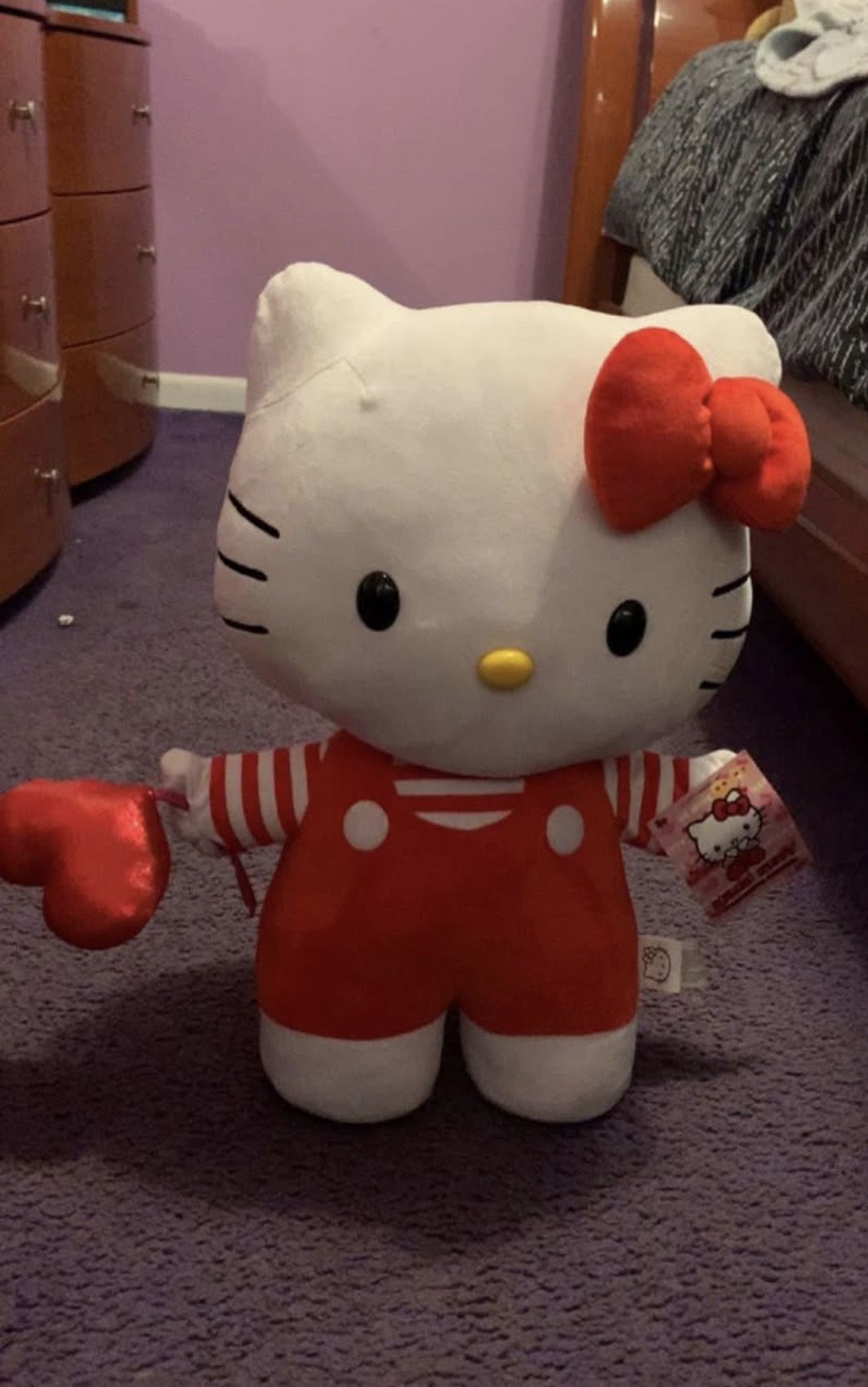 New Giant Hellow Kitty Plushie $50