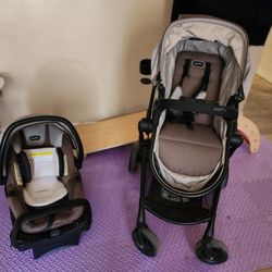 Evenflo Stroller And Car Seat Set