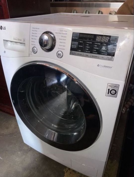 LG Bluetooth Washer & Dryer in 1