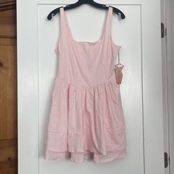 Light Pink Mini Dress