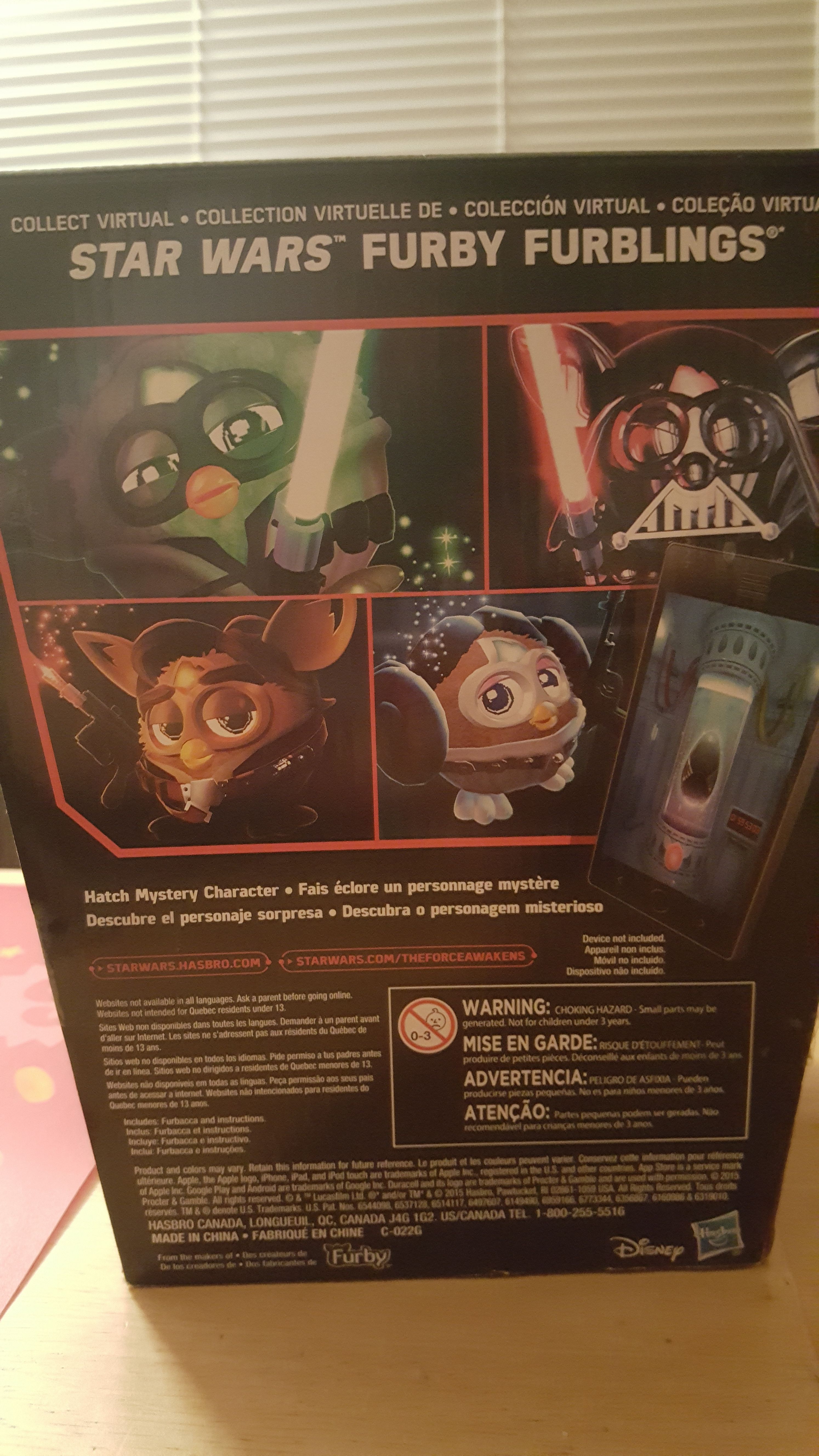 Super cute Star Wars Furbacca! Gently used in box.