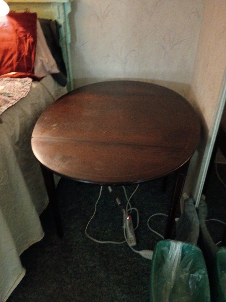 Antique Heppawhit Table. With Drawer..100 Yrs Old