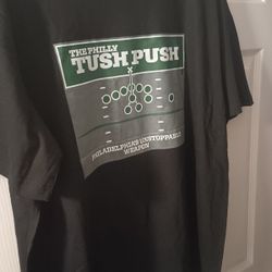 Men's XXL 2XL Philadelphia Eagles Tush Push T-SHIRT New