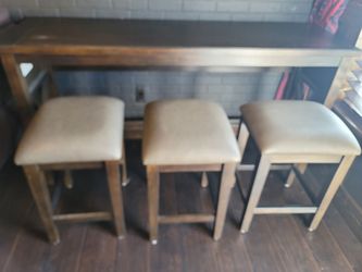 Bar table set
