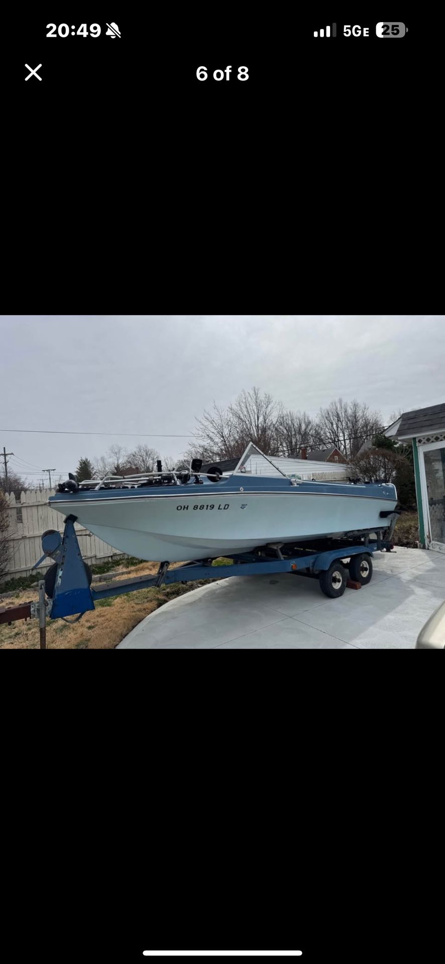 1970 OMC 17’ Eliminator Fishing/Ski Boat