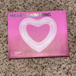 $5 Swim Heart-Shaped Pool Floaty