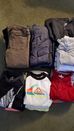Lot of boys clothes size 4T and some 4's