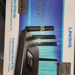 LINKSYS AC 5400 MU MIMONTRI BAND ROUTEE