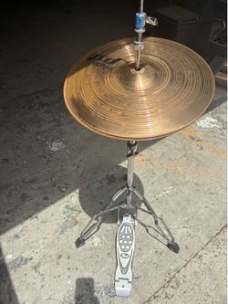 Paise 14” medium hi hat $140 obo - pearl stand / pedal $140 obo also