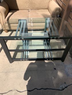 Glass table