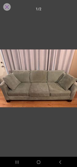 Sage Green Couch