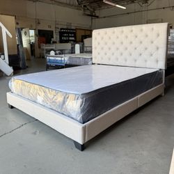 Queen Bed And Mattress 
