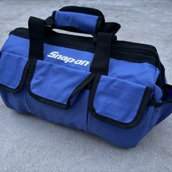 Snap On Tools Large Tool Bag Travel Carry Case Snap-On Racing Tool Blue   Happy to answer any questions! Thanks!