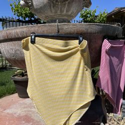 Strapless Bodysuit  Yellow/white 