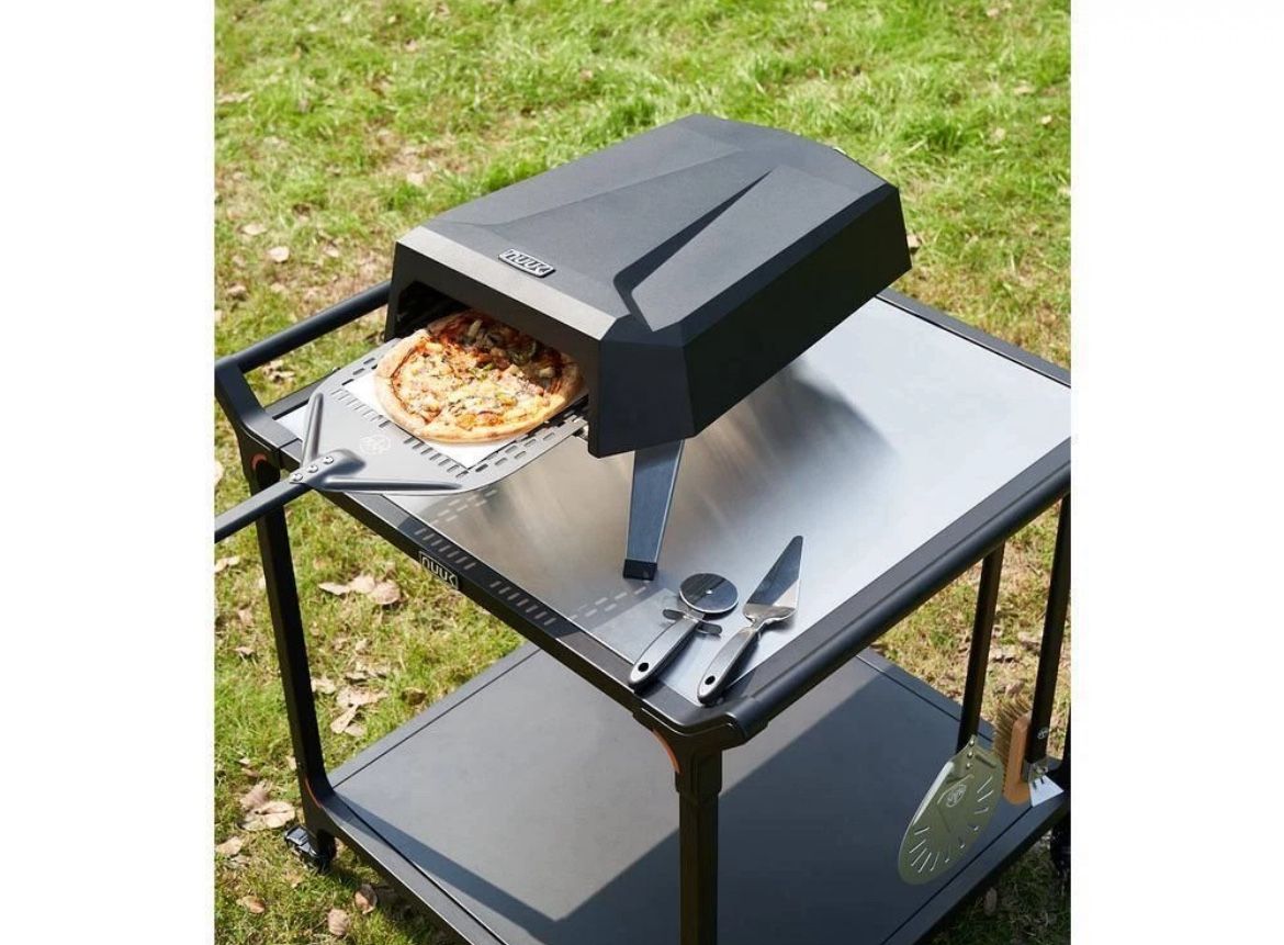NUUK Propane 12" Cast Aluminum Pizza Oven with Waterproof Carrying Bag