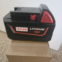 2 New Milwaukee Batteries 