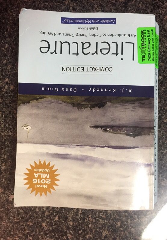 Literature an introduction to fiction, poetry, drama, and writing 8th edition