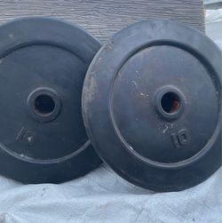 Bumper weight 20 ponds total (2)