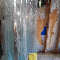 DELTA COMMIX EXPOSED ROLLER SHOWER DOORS  78 X 46-48