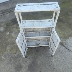 Wicker Cabinet 