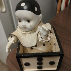 Porcelain Doll Music Box$20