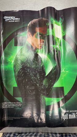 Green Lantern 2011 Got Milk Promo Poster