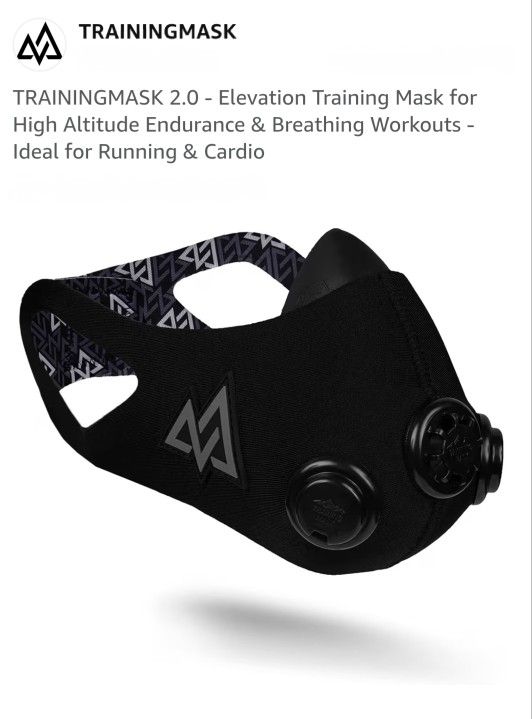 TRAININGMASK 2.0 Elevation Training Mask Running and Cardio
