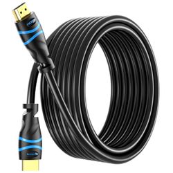 BlueRigger 50FT 4K HDMI Cable – High-Speed HDR HDMI Cord