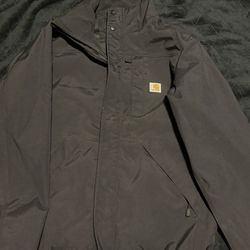 Black Waterproof Carhartt Jacket 