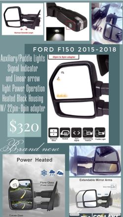 Ford F-150 Towing Mirrors 