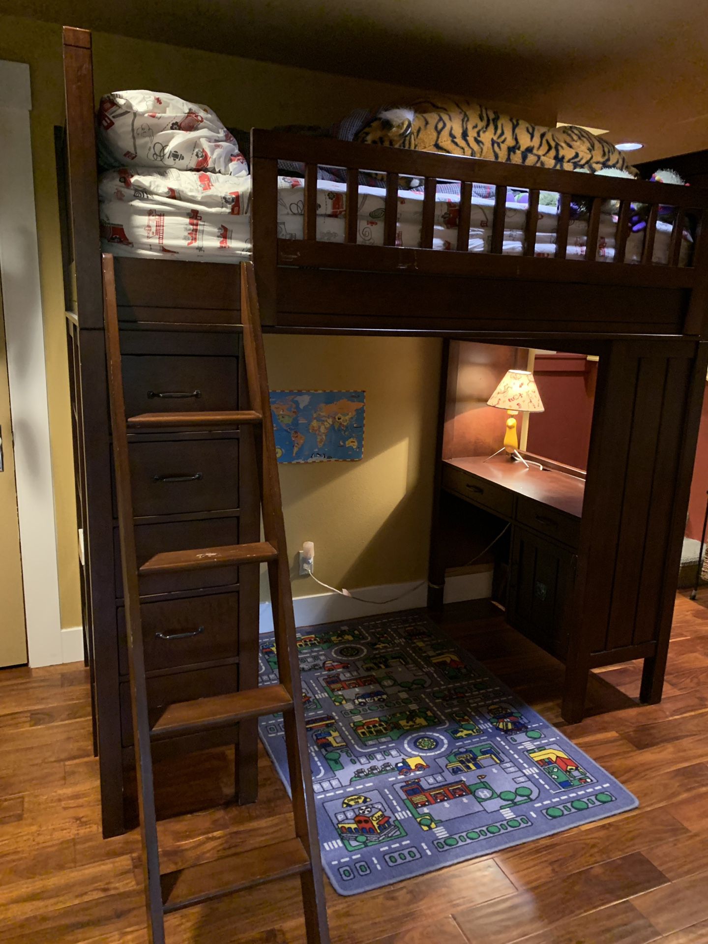Pottery Barn Camp Twin Bunk Bed System
