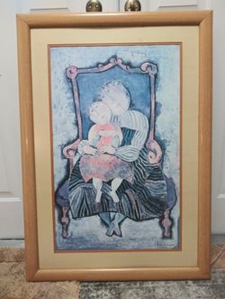 Beautiful Boulanger Artwork  28 x 40 