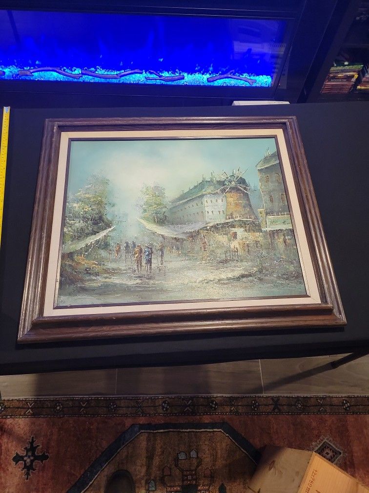 Oil Painting By Adams