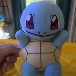 Pokemon Squirtle Turtle Plush Stuffed Toy Nintendo Anime 