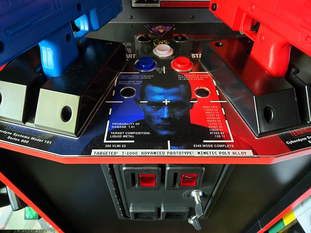 *RARE AUTHENTIC T2 A1UP CABINET MODDED WITH 16 GAMES, UPGRADED SOUND WITH SUB, MARQUEE, COIN DOOR!*