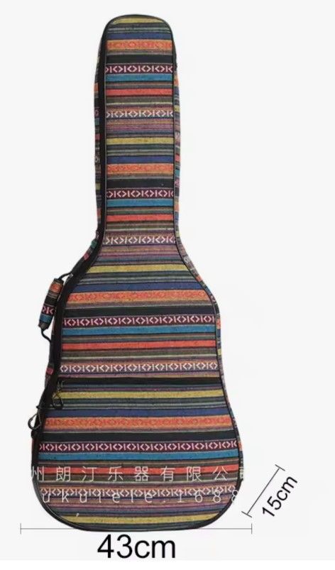 Longteam 40/41 Inch Guitar Case/Cover Bohemian Style Knitted Guitar Bag