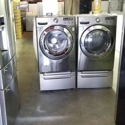Blow Out Sale Warehouse Full Of Nice Like Brand New Refrigerator Washer Dryer Stove Oven Stackable Free Warranty Only 65for Financing 90day TO Pay 