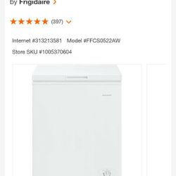 Frigidaire 5.0 Cu Freezer