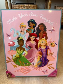 Disney Princess Wall Art Brand New