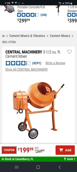 Concrete mixer