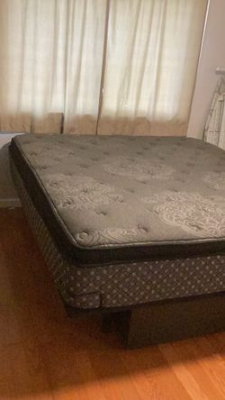 King size mattress with adjustable base