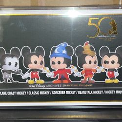Amazon Exclusive: Mickey Mouse 5 Pack Funk Pop