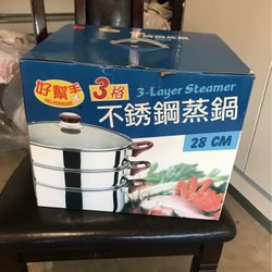 3 Layer Steamer